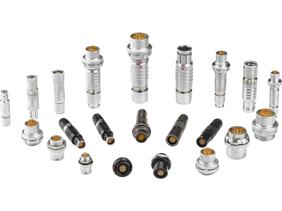 Conectores push-pull metálicos GLOBIX