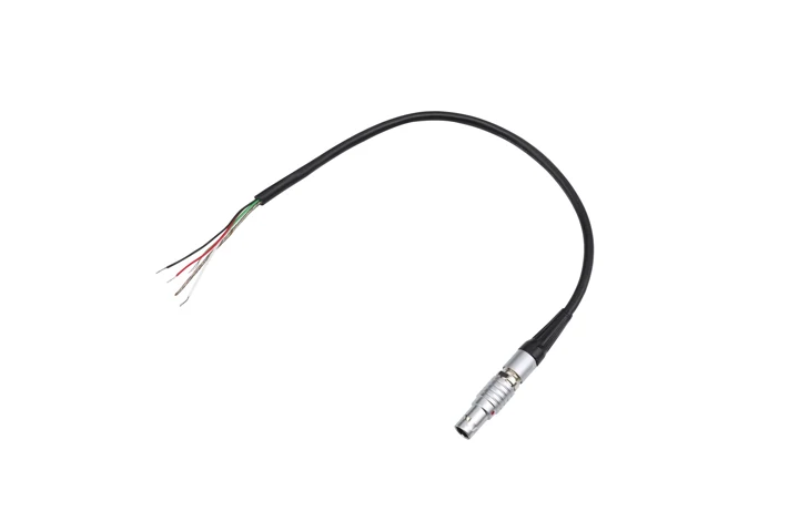 Clavija push-pull GLOBIX conectada a un cable, referencia de montaje del artículo original